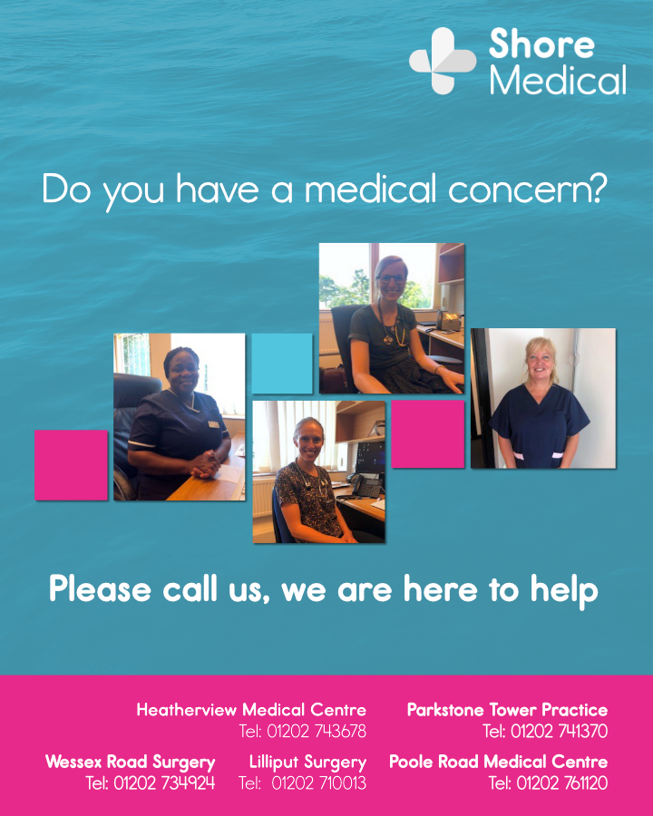 Do you have a medical concern? Please call us, we are here to help.